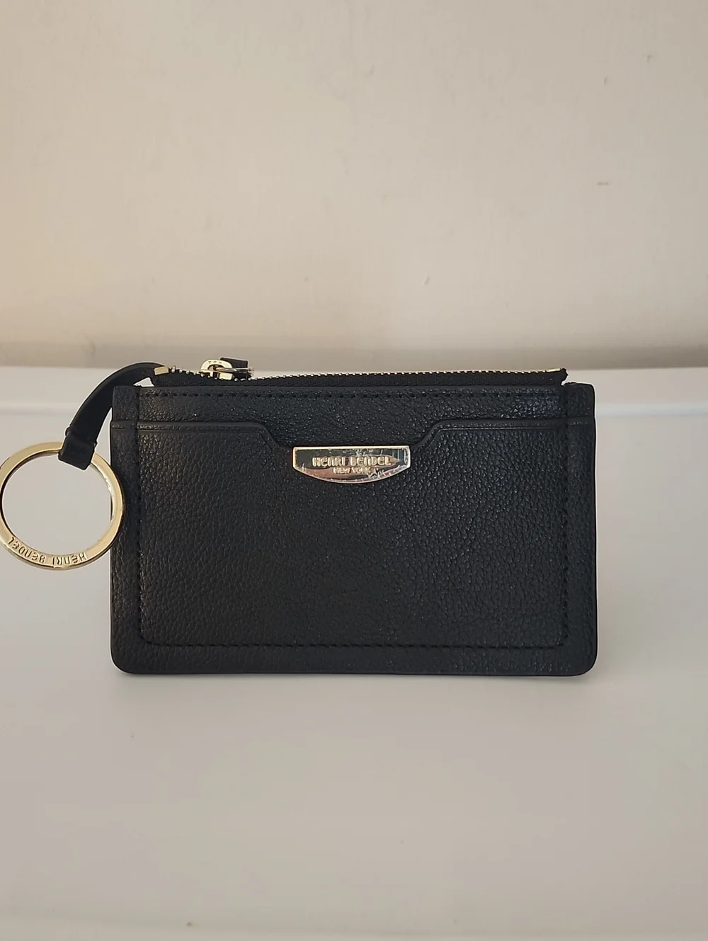 Ted Baker Crossbody/Saddle Bag w/Free Henri Bendel Cardholder/Keychain